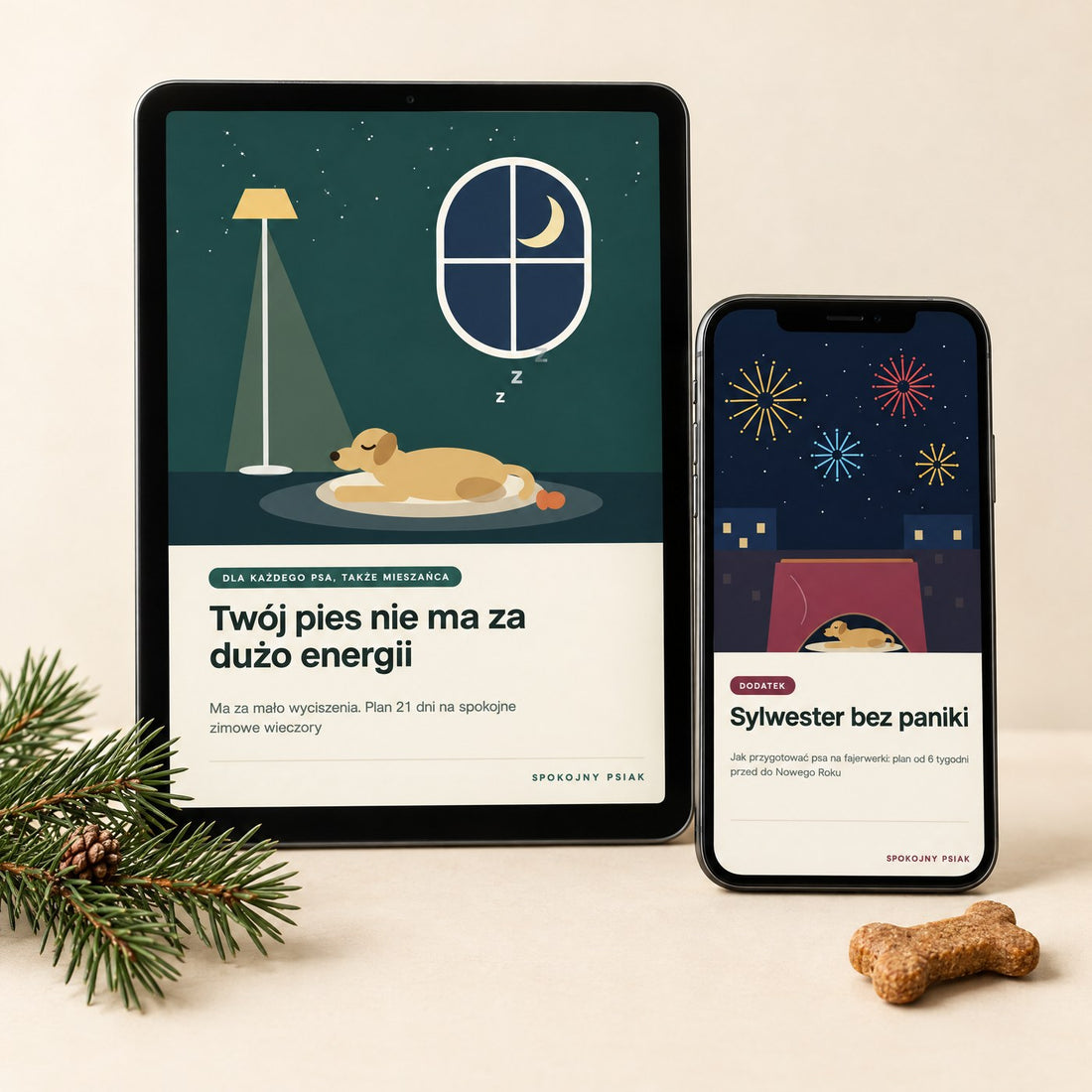 Poradnik i bonus Sylwester bez paniki na tablecie i telefonie