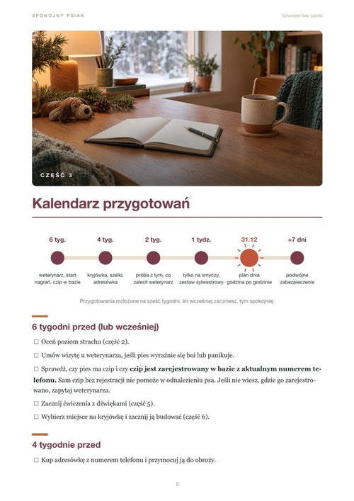 Sylwester bez paniki: Kalendarz przygotowań